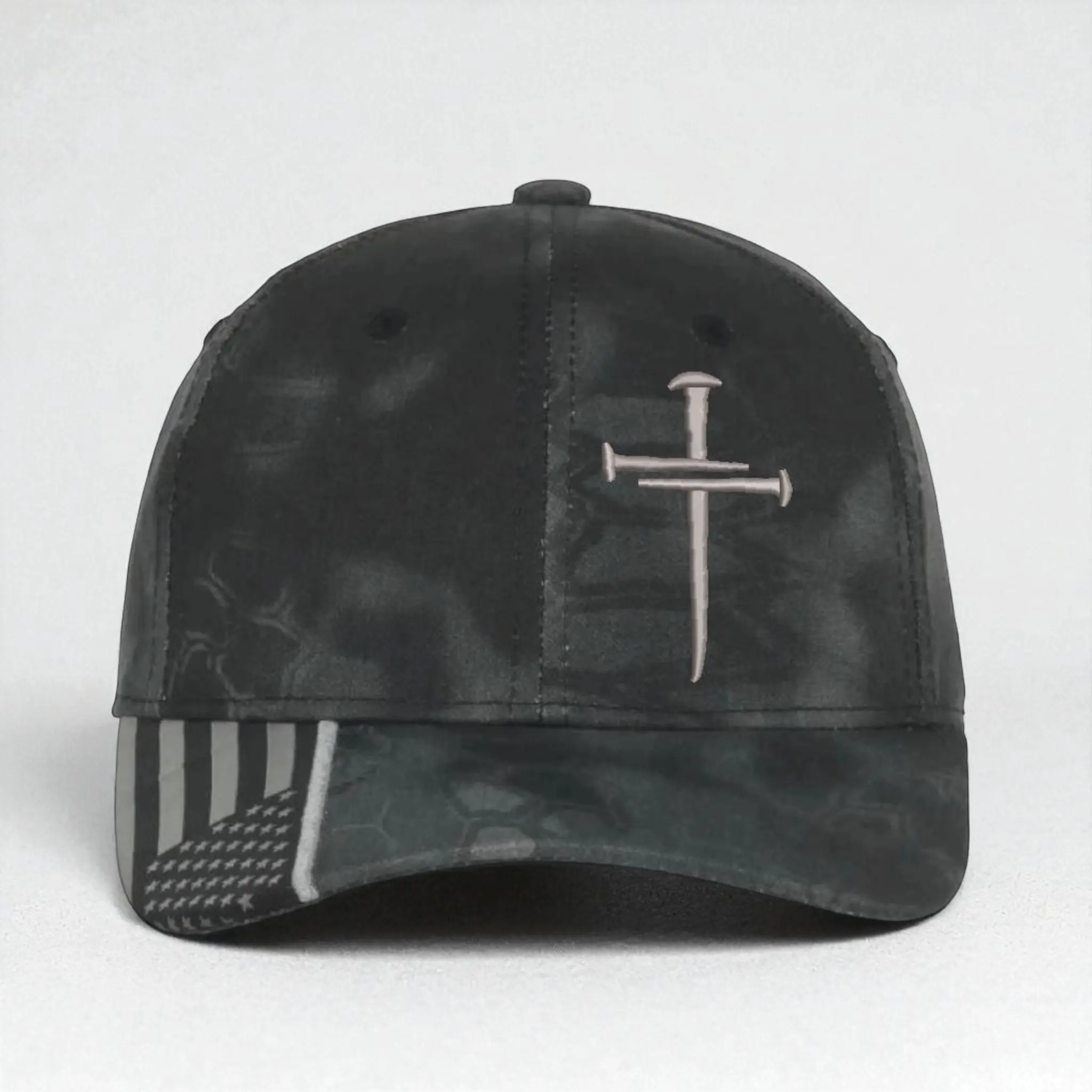 Power Creations Men's Christian Snapback Hat, Premium Adjustable Customizable Snapback Hat with Free 4" Decal, Machine Washable, Versatile Style