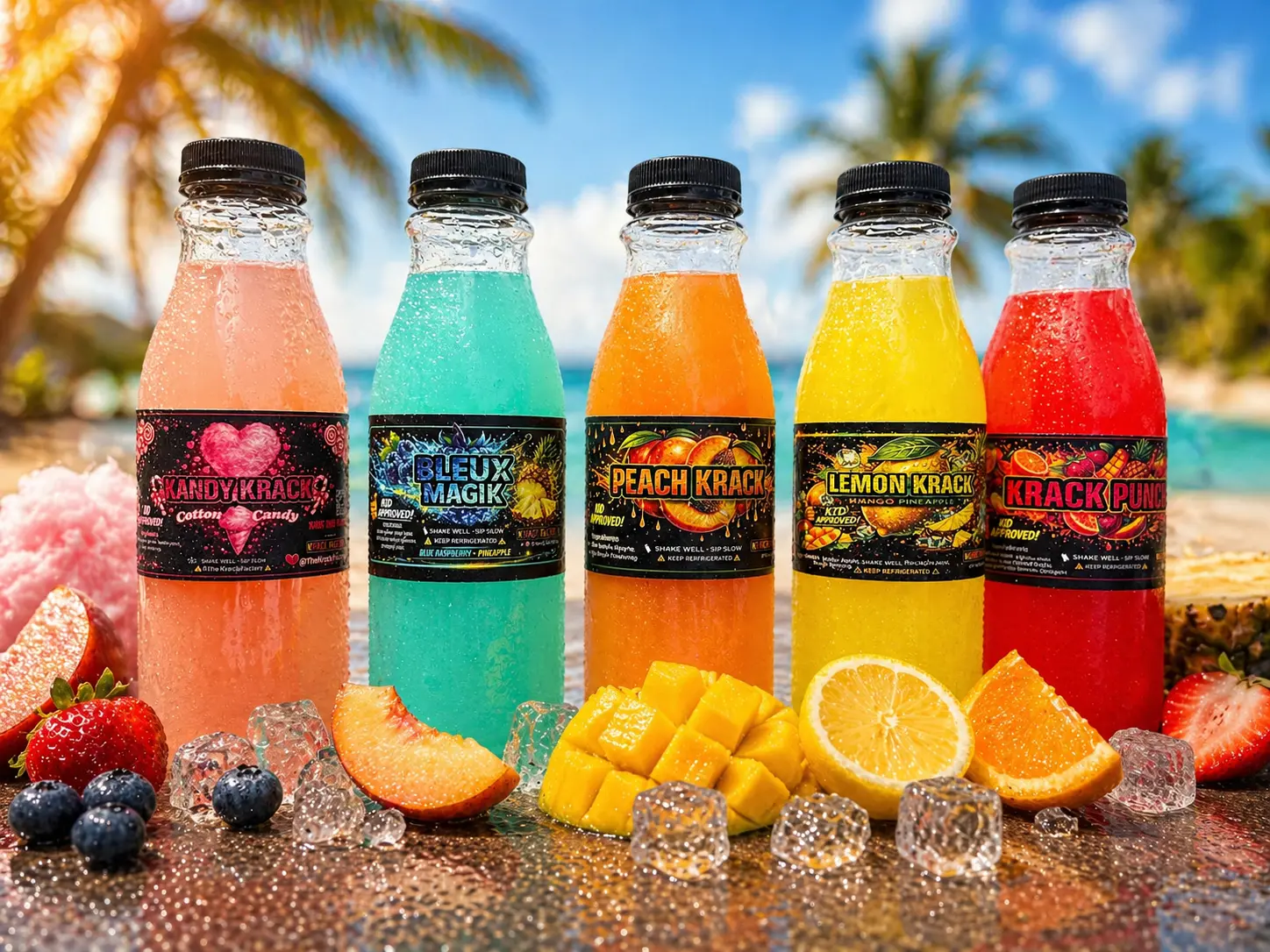 5 Flavors 16oz Bottles (24pk)
