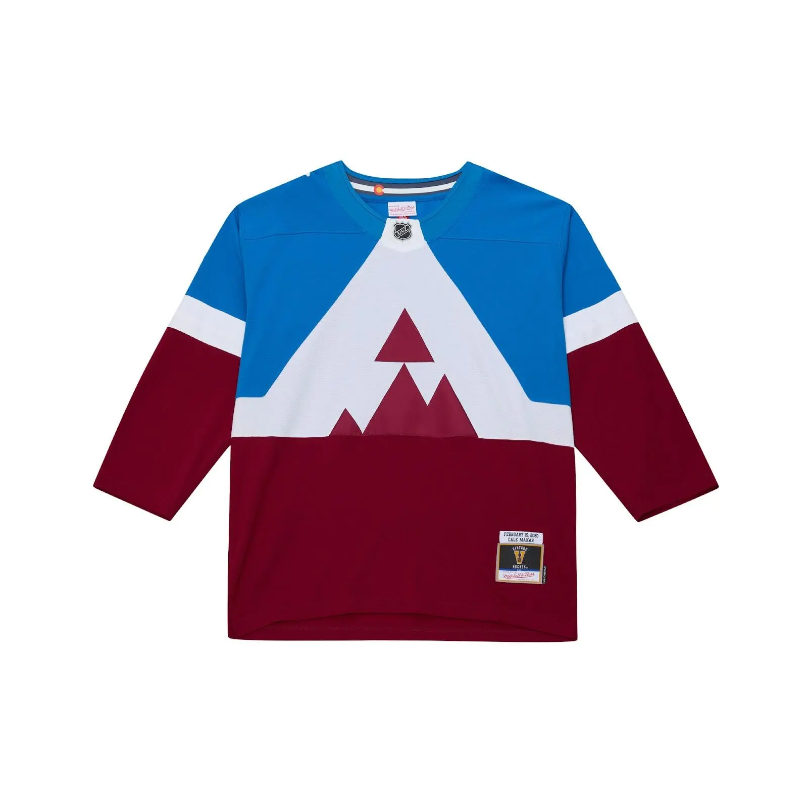 Cale Makar Colorado Avalanche 2020 Blue/Burgundy Stadium Series Power Play Jersey NHL Throwback Hockey Fan Gear Mitchell & Ness