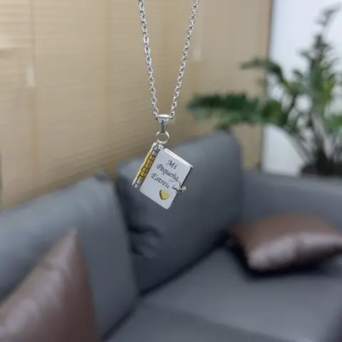 My Little Star Book Necklace for Daughter – Meaningful Jewelry Gift for Birthday, Graduation, or Special Occasions