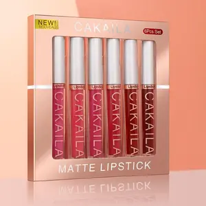 6-piece lip gloss set, moisturizing, natural, pigmented, a suitable gift for girls