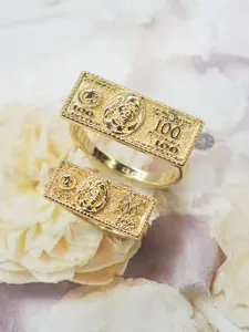 Fashion Hip Hop Dollar Ring, Statement Ring, Perfect for Daily Wear, Parties, Christmas, Halloween, Easter Gifts, Best Gift for Boyfriend, Father