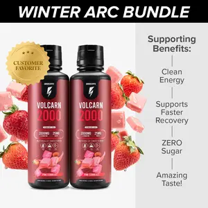 Inno Supps Volcarn 2000 – 2 Pack of Liquid L-Carnitine for Energy, Focus & Workout Performance