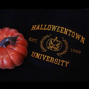 Halloweentown University Sweatshirt Halloween Town Spooky Crewneck