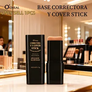 Waterproof Long-Lasting Foundation Stick, Lightweight Natural Finish Makeup Base, Perfect for Daily Use & Special Occasions