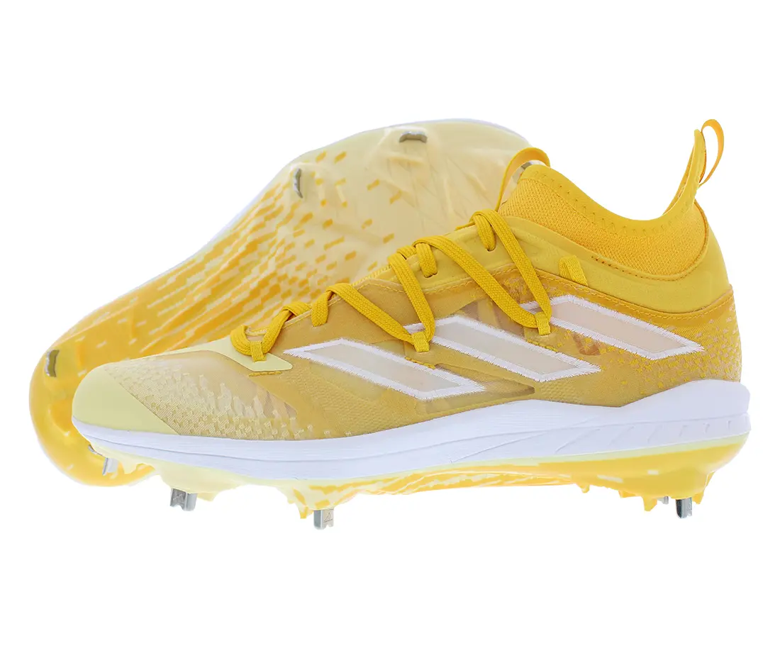 Adidas Adizero Afterburner NWV Men's Baseball Cleats, Lightweight Low-Top Striped Athletic Sports Shoes for Speed & Traction, Sports Wear