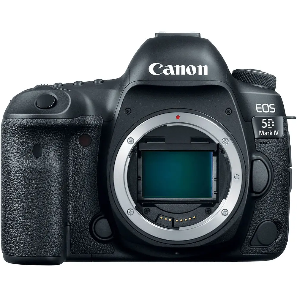 Canon EOS 5D Mark IV Full-Frame DSLR Camera with Canon Log, LCD Screen, SD Card Slot, SD Memory Compatibility