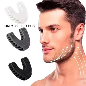 Unisex Jaw Exercise Device, 3 Resistance Levels, Silicone Jaw Shaper, Suitable for Beginners, Intermediate, and Advanced Users
