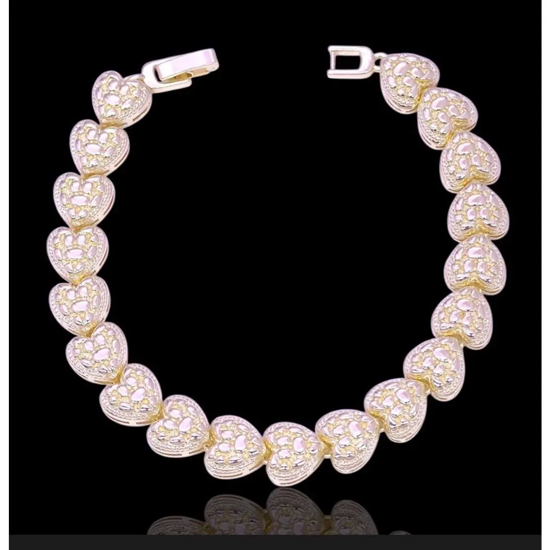 Heart Nugget Bracelet