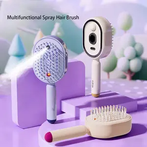 Compact Electric Scalp Care Massager, Self-Clean Brush for At-Home Hair and Scalp Massage