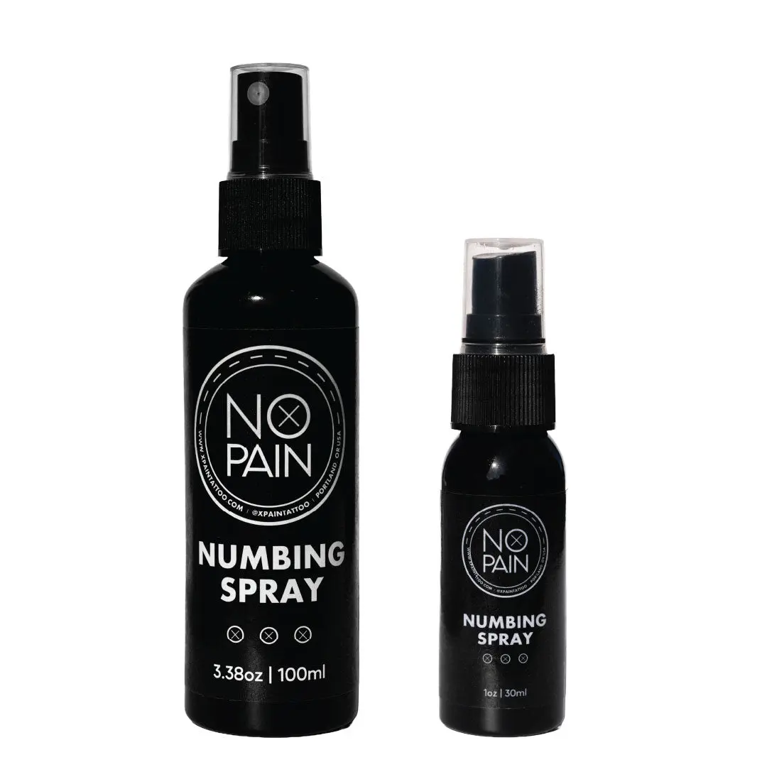 No Pain Tattoo Numbing Spray for Fast Pain Relief
