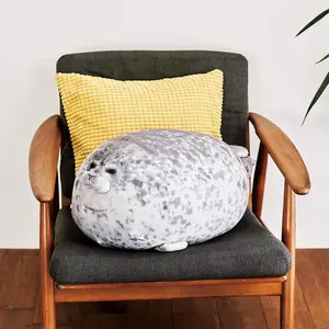 11.81 Inch Cute Spotted Seal Pillow, Chubby Seal Plush Pillow Soft Plush Animal Toy
