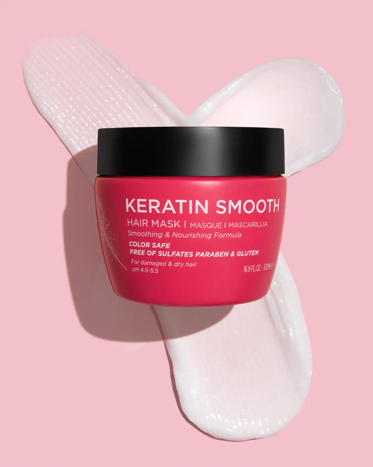 Luseta Keratin Smooth Hair Mask Hydrating & Nourishing for Dry Damaged Hair