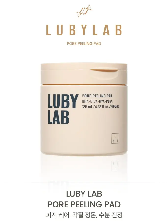 LubyLab Pore Peeling Pad - 125ml 60pads