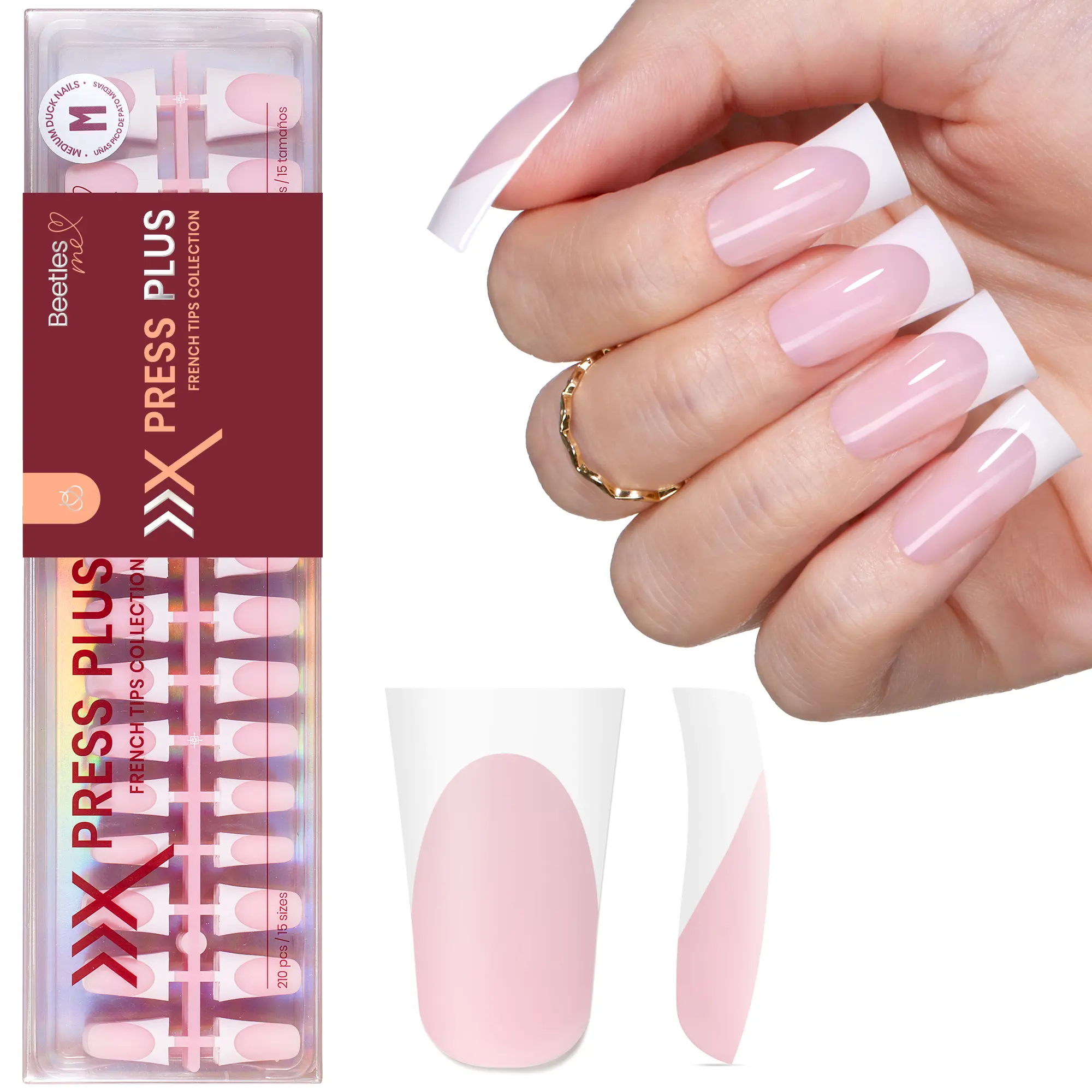 M-Duck-Pink-210Pcs-15Sizes