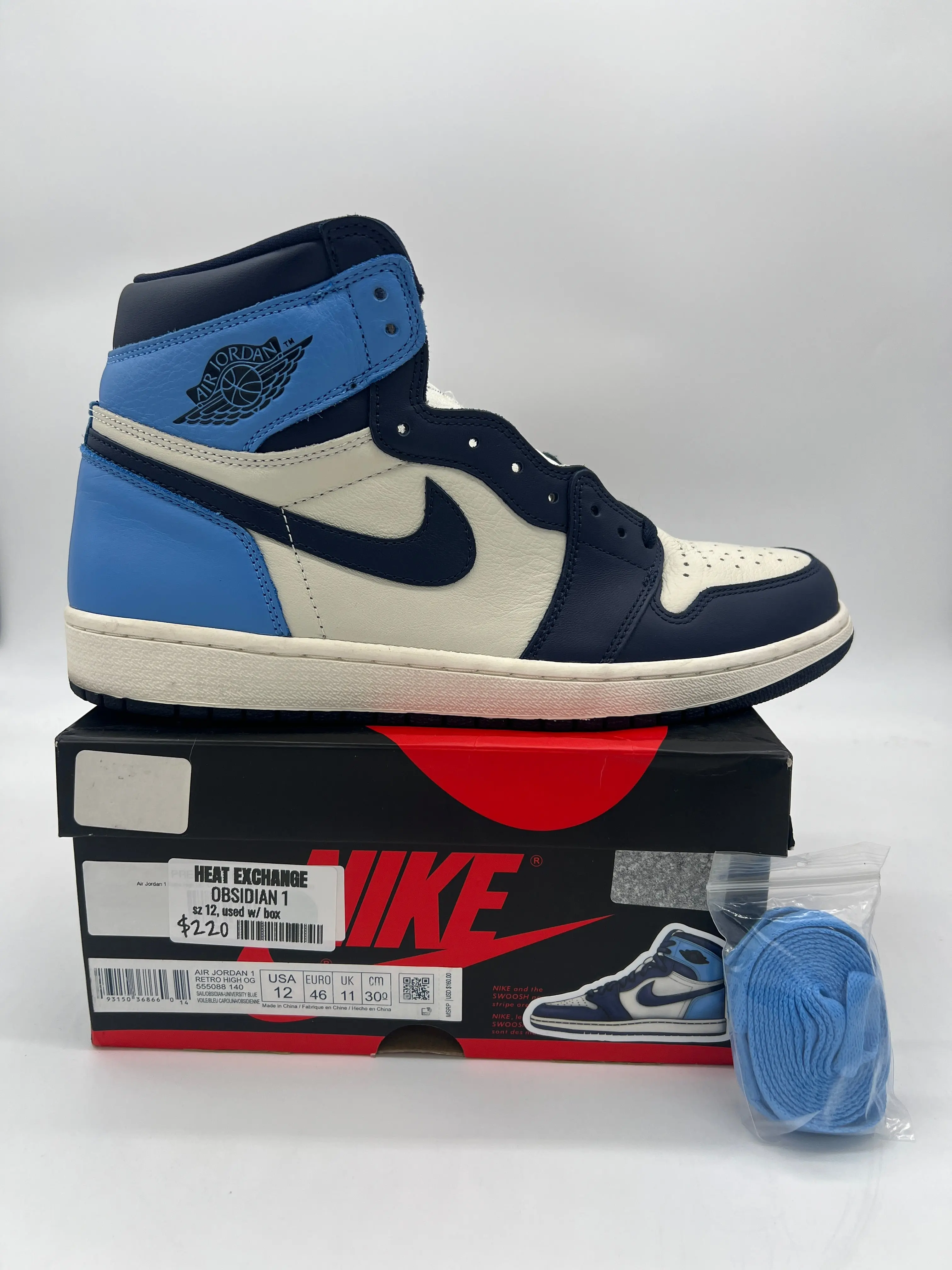Jordan 1 Retro High Obsidian