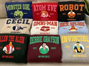 Invincible Characters Sweatshirt