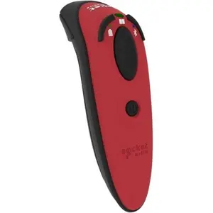 Socket Mobile CX4055-3118 Durascan D720 1D & 2D Bluetooth Barcode Scanner with Rechargeable Battery - Red