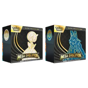Pokémon TCG: Mega Evolution 1 Elite Trainer Box - Includes 9 Booster Packs, Full-Art Foil Promo Card, 65 Sleeves & 40 Energy Cards