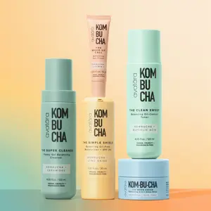 Kombucha Skincare Set - Comfortable and Hydrating Skincare for Gentle Cleansing and Daily Use