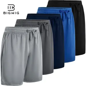 Men’s Basketball Shorts Running Athletic Workout Shorts with Pockets Quick Dry and Loose Fit