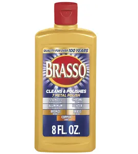 Brasso Multi-Purpose Metal Polish, 8 oz Brasso Multi-Purpose Metal Polish, 8 oz