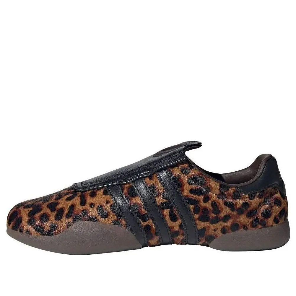 (WMNS) adidas Taekwondo Mei 'Leopard Brwon Black' JS0298