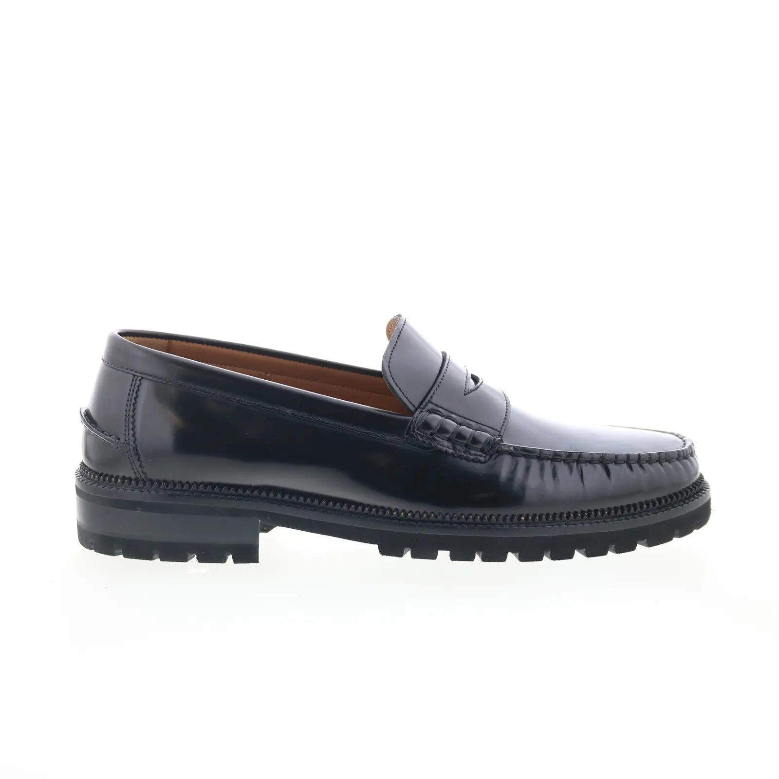 Johnston & Murphy Donnell Penny 20-5987 Mens Black Loafers Penny Shoes