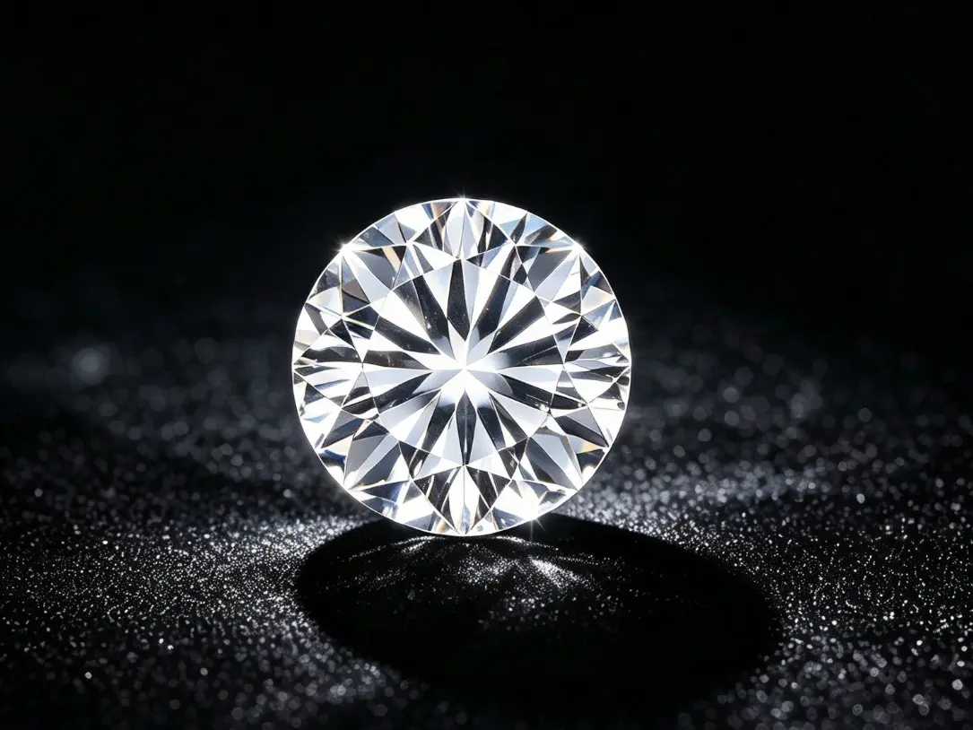 $3  START AUCTION｜VVS1 Moissanite Ring 925 Sterling Silver GRA Certified