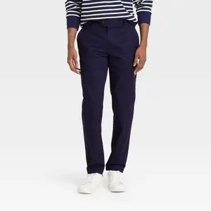 Houston White Adult Straight Trousers