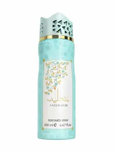 [scentsational] Andaleeb Perfumed Deodorant Spray 200ml 6.67 fl oz Long Lasting Freshness All Day Body Spray for All Seasons