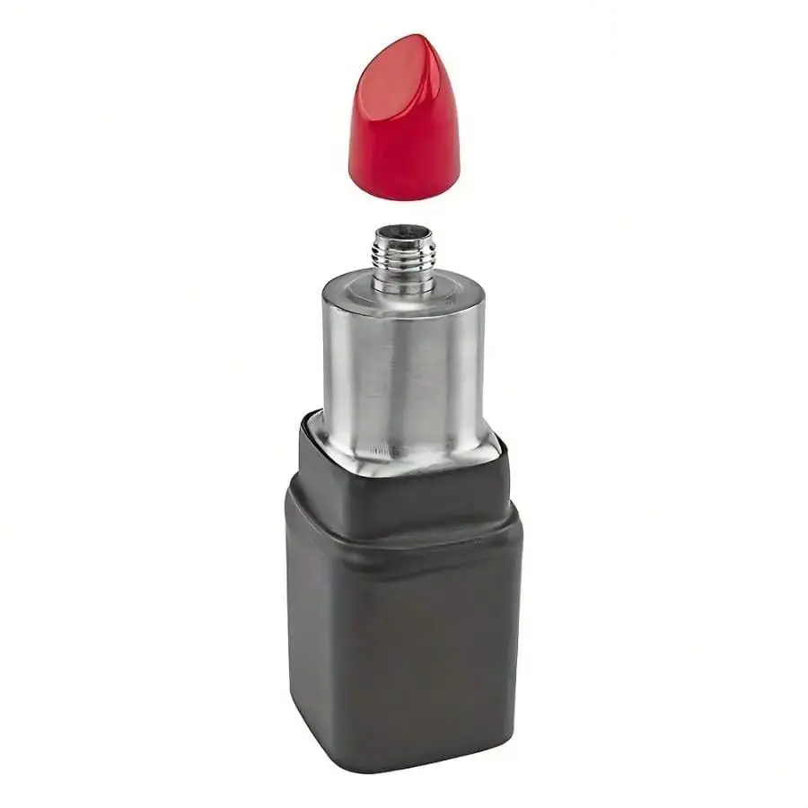 1pc 4oz Red Lipstick Stainless Steel Flask - Funny Beauty Fashion Drinking Gag Gift 1pc 4oz Red Lipstick Stainless Steel Flask - Funny Beauty Fashion Drinking Gag Gift
