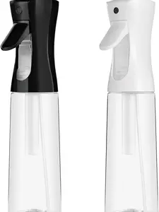 Multipurpose Clear Water Spray Bottle Continuous Spray Bottle with Ultra Fine Mist - Versatile Water Sprayer for Cleaning, Plants, for Taming Hair in Morning, Curly Hair, Essential Oil Scents & More