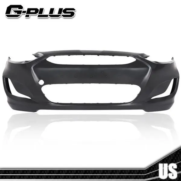 Aftermarket Front Bumper Cover, Replacement Part for 14-17 Hyundai Accent Sedan & Hatchback, New with Economical Shipping