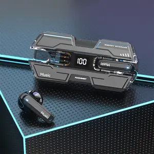 New Esports gaming Bluetooth Headset 5.3 Wireless noise-cancelling Mecha Battleship dual ear low latency tws headset