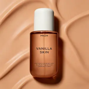 PHLUR Vanilla Skin Body Mist  | Vanilla, Pink Pepper & Sandalwood Hair & Body Perfume for Women | 8 fl oz / 240ml