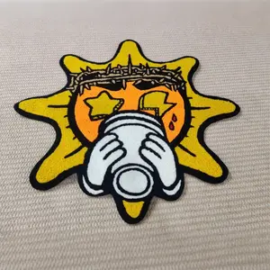 Cartoon Pattern Bedroom Rugs, Creative cartoon sun pattern soft floor mat,Washable carpets,Decorative Rug,Comfortable foldable area rug,Suitable for home decoration in living rooms, bedrooms and other leisure areas.