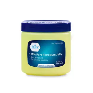 MED PRIDE Pure White Petroleum Jelly Tub 13 OZ - Effective Skin Protectant For Dry Skin, Rashes, Minor Burns & Wounds- Powerful Moisturizer For Chapped Lips, Dry Hands, Chaffed Skin & Diaper Rash