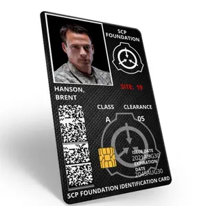 SCP Foundation custom ID CARD