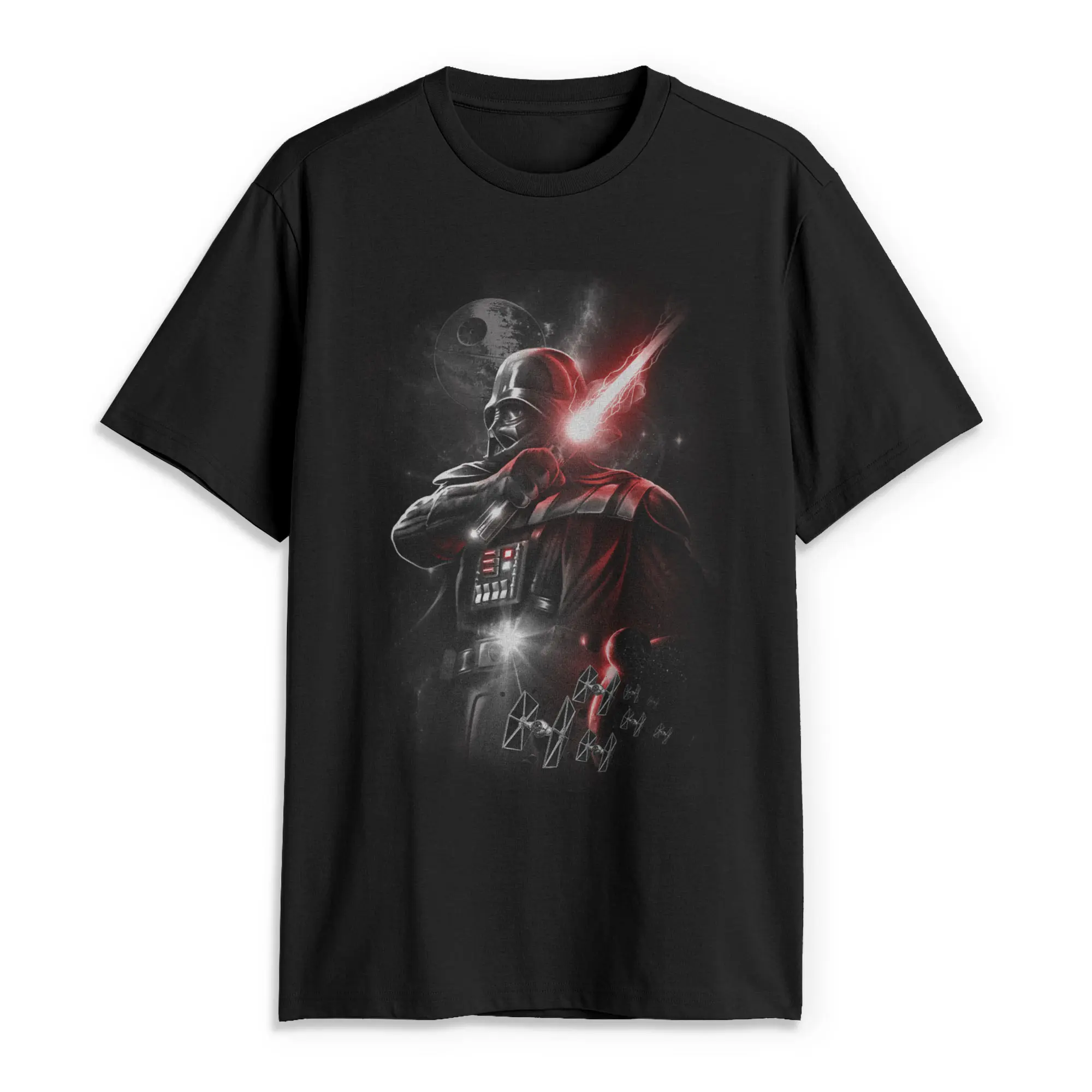 Star Wars Men's Short-Sleeve Epic Darth Vader Men's Graphic Tees, Menswear T-Shirt