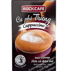 RockCafe Instant Cappuccino Egg Coffee ( Cà Phê Trứng Hoà Tan ) - 150g / 5.29 oz