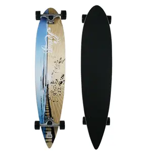 Krown Longboard Complete Pintail Sunset Pier