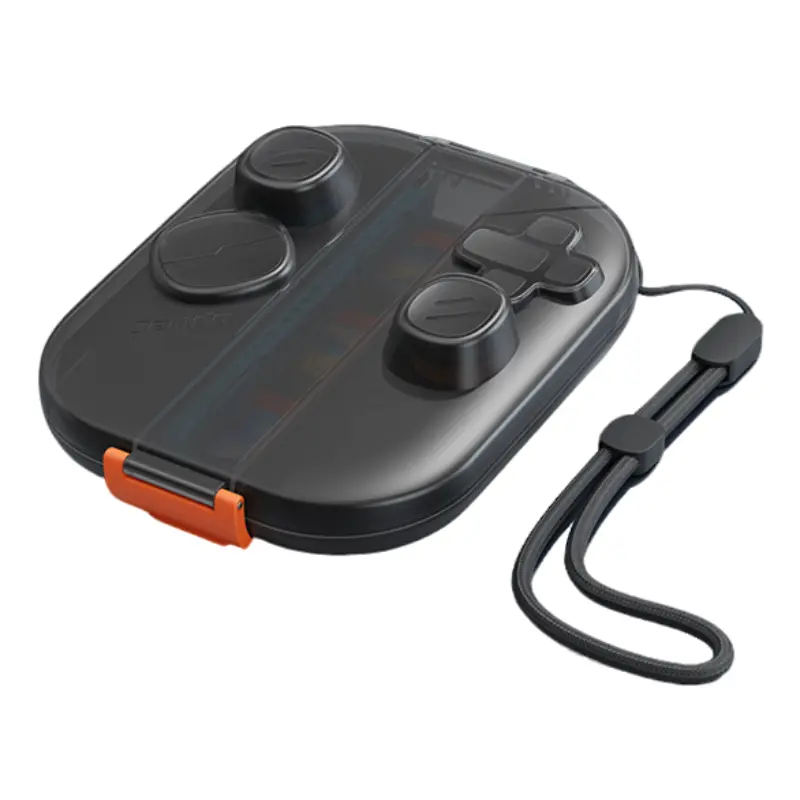 Jemdo Frosted Silicone Console Accessories - 2 Anti-Slip Soft Joy-Con Cases, Shockproof Sweat-Resistant Switch Controller Grip Skins with Shell Protection (Card Slot Compatible)