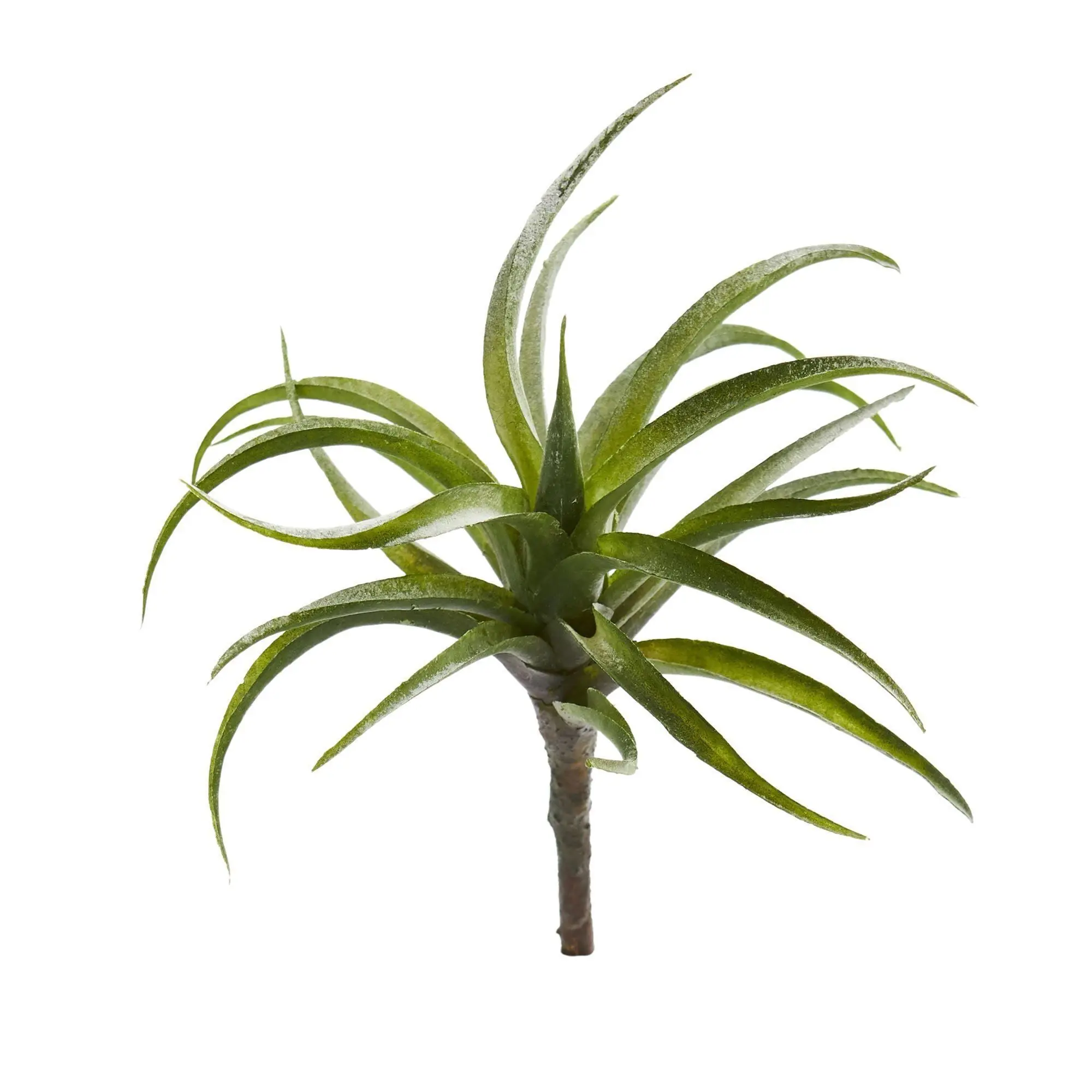 12-Piece 8in Assortment Set Artificial Air Plant Cactus Succulents with Long, Thick Leaves, Tabletop Decor for Home Southwest Vibe, Home Supplies Decorative Plants