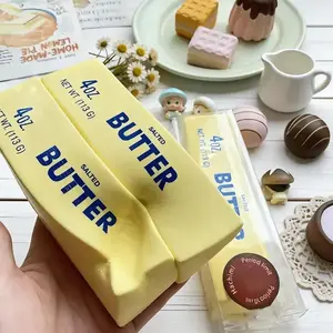 Butter Scented Soft Squishy Stick Toy | Ultra Soft Slow Rising Fidget Toy | Relaxing Desk Companion
