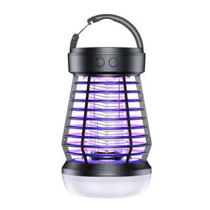 Upgraded 3-in-1 Fly Trap: Dual Indoor/Outdoor Insect Killer Lamp—An Electronic Mosquito Zapper Suitable for Various Settings, Including Kitchens, Patios, Backyards, and More.