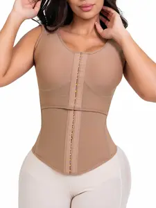 Chaleco Moldeador SMI2028 Cocoa con Brasier Integrado
