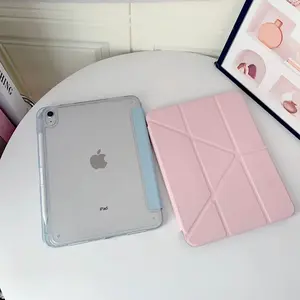 Samsung Tablet Case for Galaxy Tab A9/a9+, Transparent Acrylic Full Cover Anti-Drop Protection, S10e 10.9 Inch, New Design