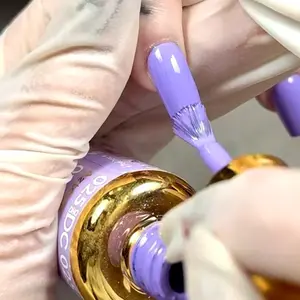 DND DC 25 AZTECH PURPLE Gel and Lacquer Duo nail care nail art lilac spring easter color