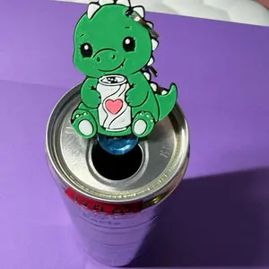 Dinosaur Pop Can Opener/ Soda Tab Opener Keychain